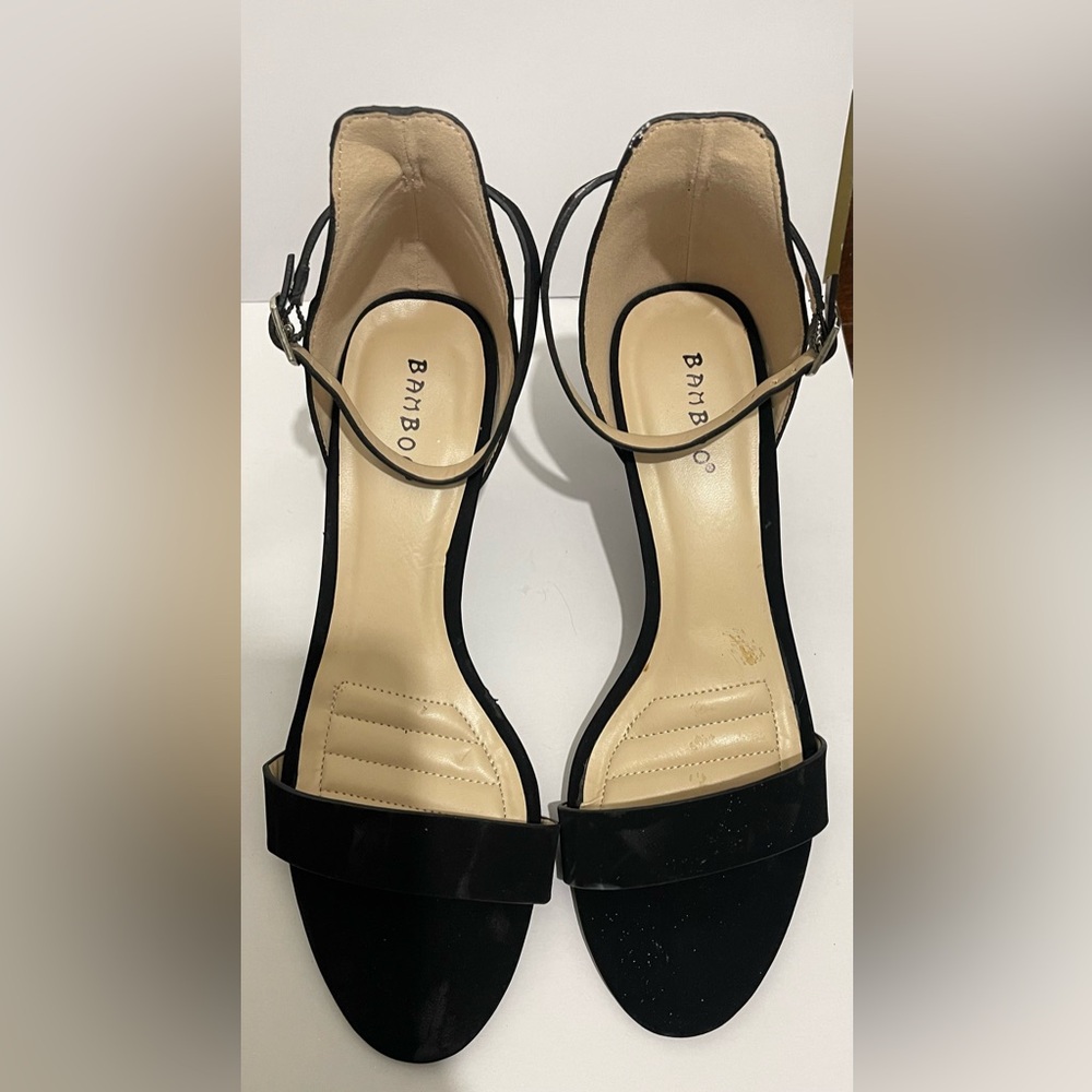 BAMBOO Black Elegant Heels